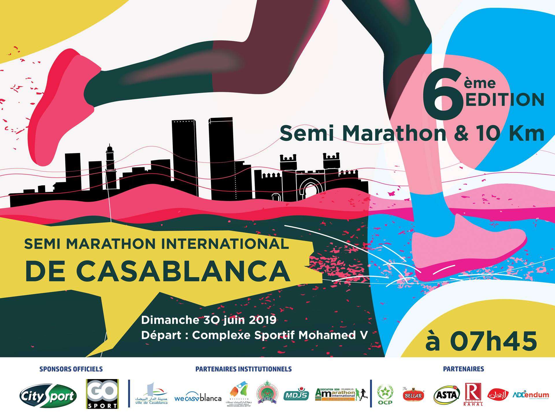 Semi Marathon International de Casablanca 2019 6ème édition